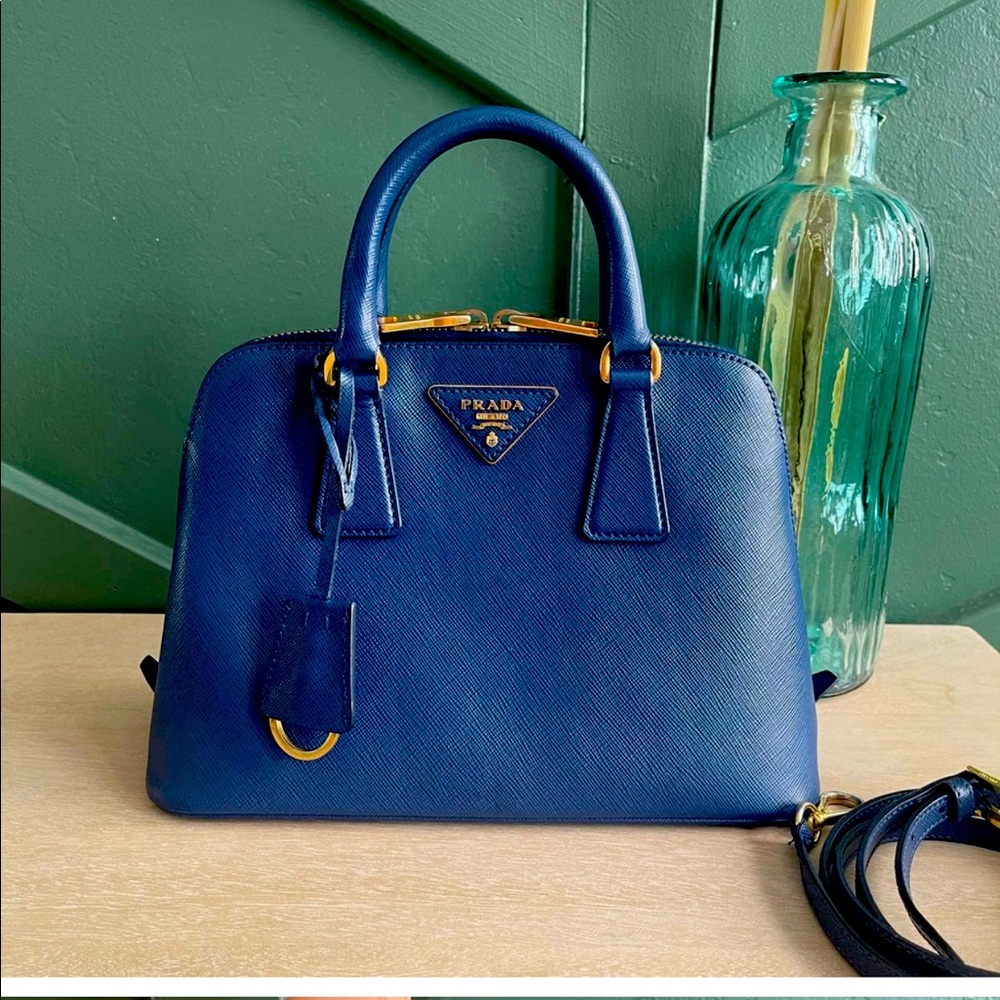 Blue genuine Prada